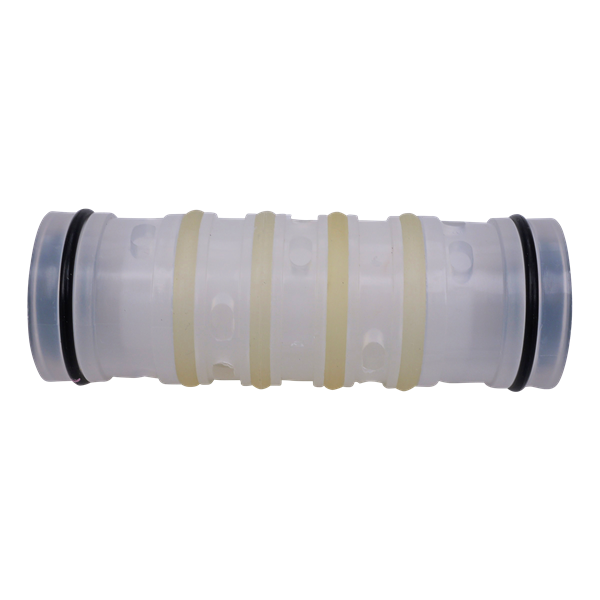 Air valve assembly, suitable for 1.5-inch and 2-inch connections, made of polypropylene, compatible with All-Flo pumps.

