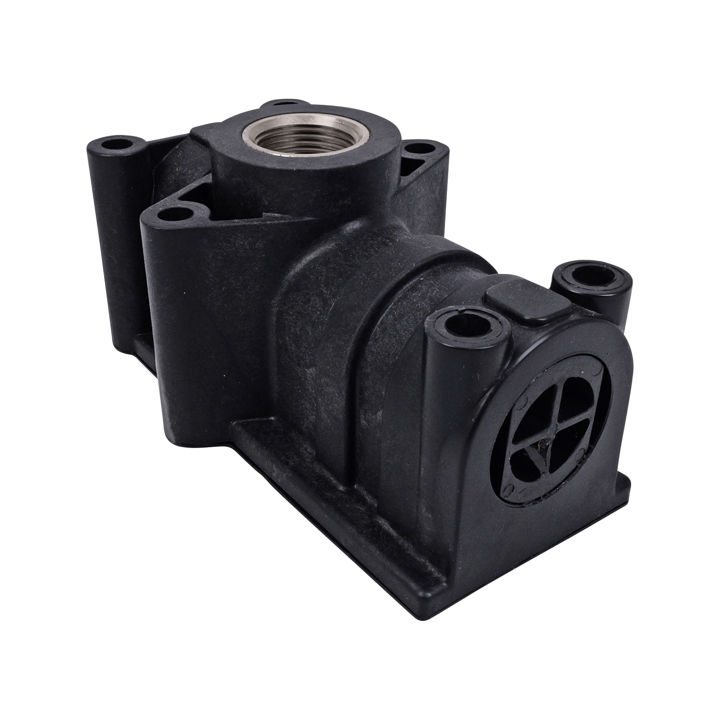 Air valve assembly for 1.5-inch and 2-inch connections, made of durable polypropylene, compatible with All-Flo pumps.
