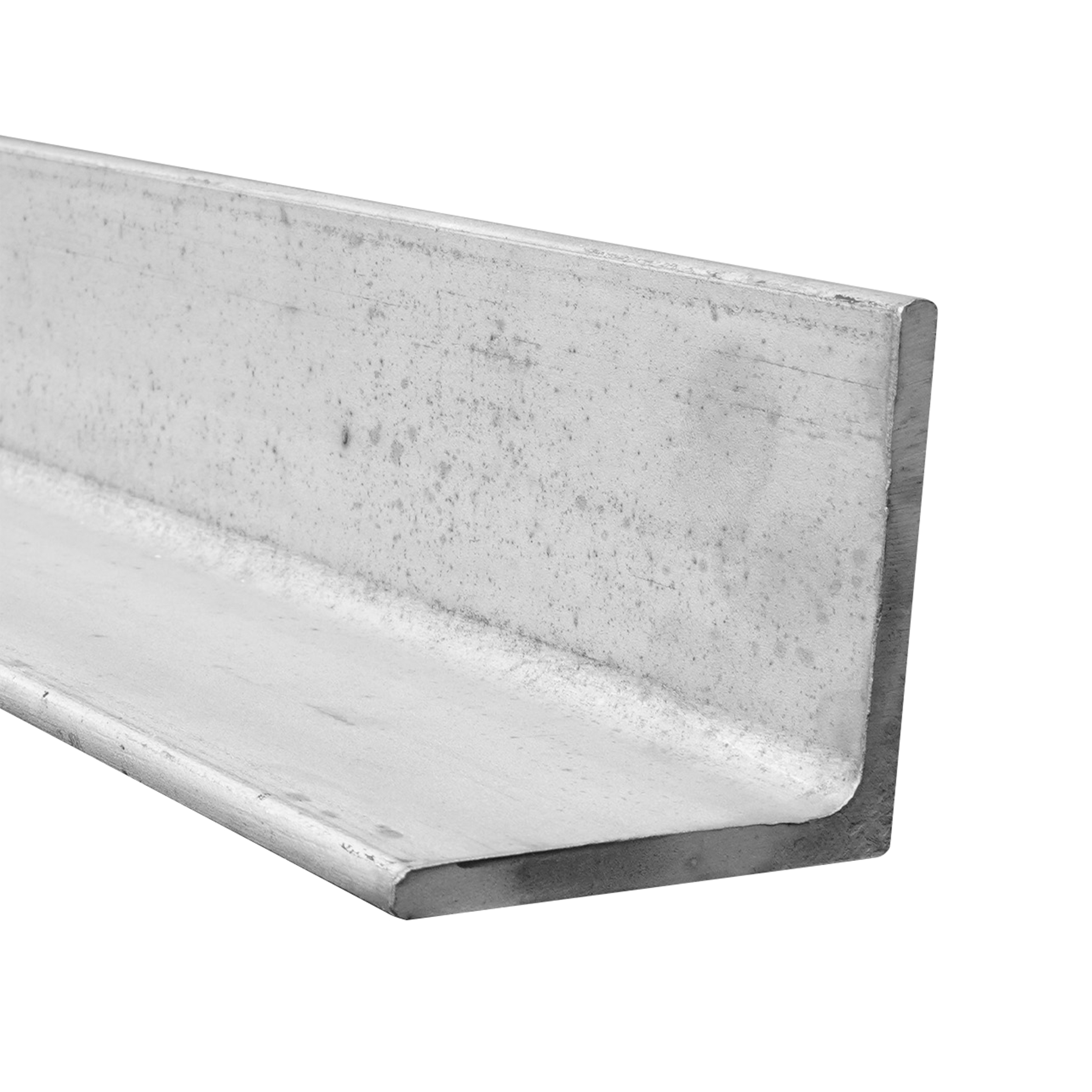 Angle piece measuring 2 x 2 inches, made from 304/304L stainless steel with a 0.25-inch wall thickness, compliant with ASTM A276.