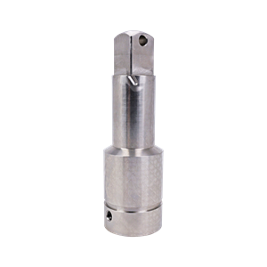 Stub shaft for 180TC coupling, compatible with C218 and C328 models, made of stainless steel.
