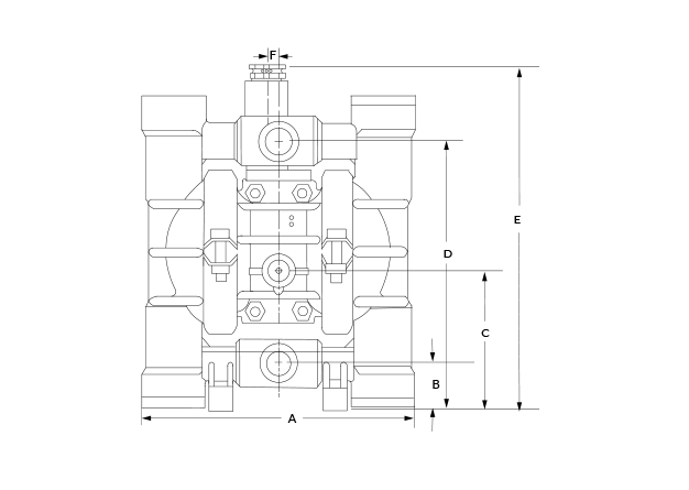 A025P Plastic Dimensional Diagram