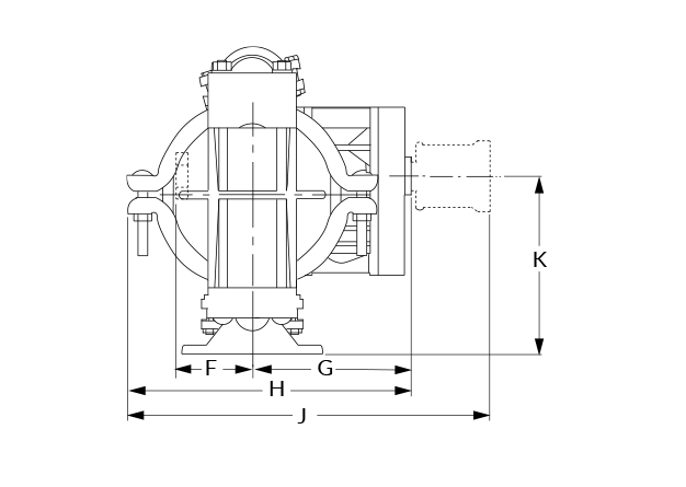P1 Clamped Metal Dimensional Diagram.2