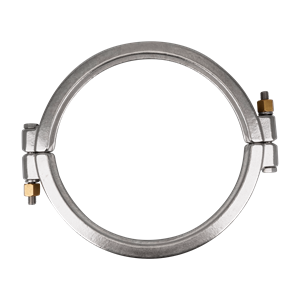high-pressure clamp, block style, 8-inch Tri-Clamp, made from 304 stainless steel