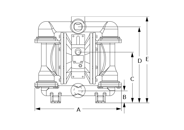 XPS420 Metal Vertical Dimensional Diagram