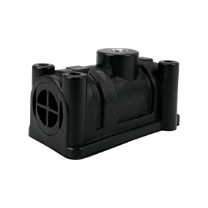 Assembly, air valve, 0.5" bolted, polypropylene, All-flo