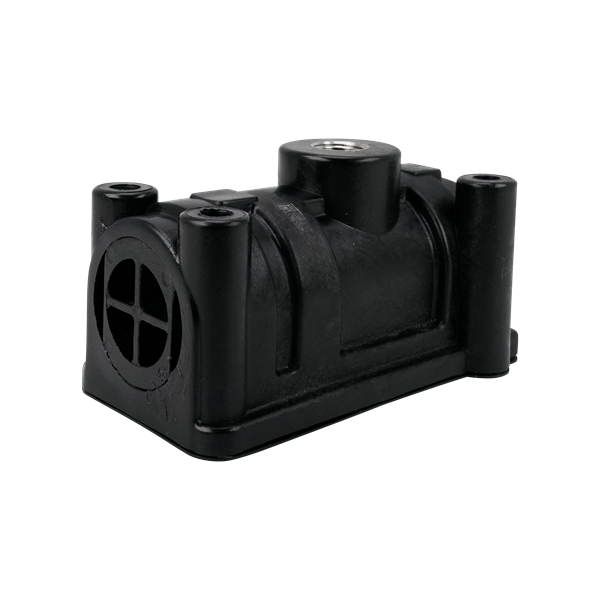 Assembly, air valve, 0.5" bolted, polypropylene, All-flo