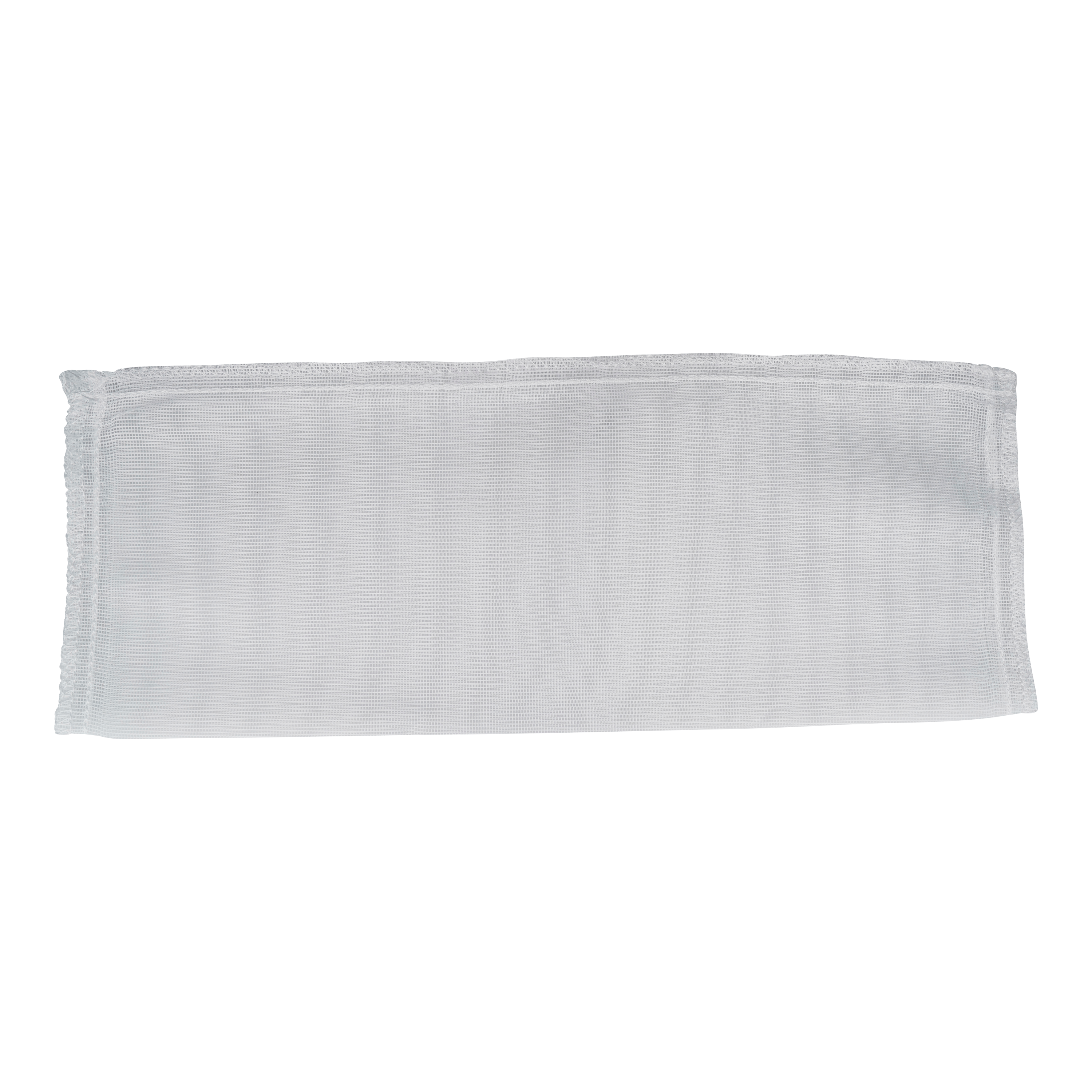 Filter media made of nylon, 26/29 mesh, 765-micron size, in a short configuration suitable for 1-inch, 1.5-inch, and 2-inch applications.