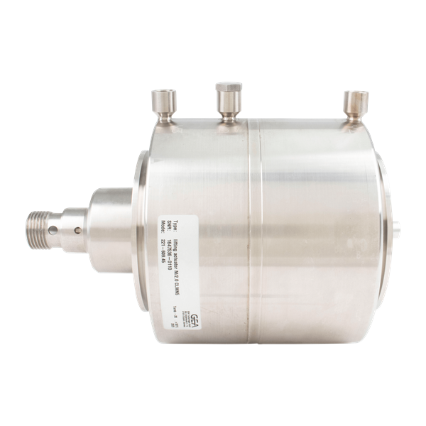 Lifting actuator M/2.0 CLMN56 4" outer diameter for Varivent GEA