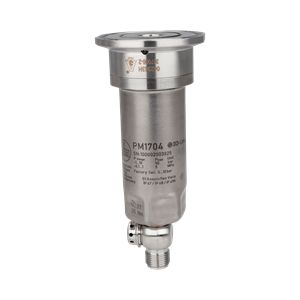 Sanitary pressure transmitter without display 1.5" tri-clamp 2 wire scalable analog signal 4 to 20 ma -7 to 145 PSI