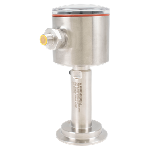 Pressure transmitter 2" tri-clamp 316L 0-500PSI vertical enclosure by Anderson