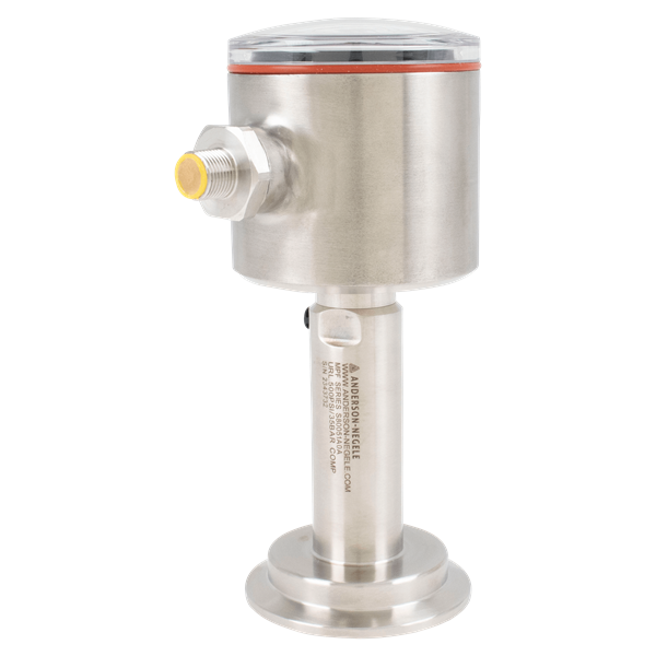 Pressure transmitter 2" tri-clamp 316L 0-500PSI vertical enclosure by Anderson