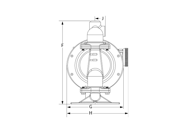 All-Flo A101.1 Dimensional Diagram