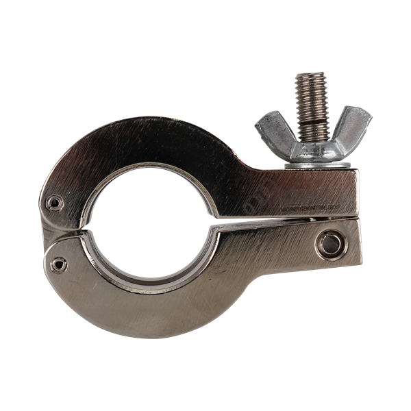 Saw guide, DN32, 35mm OD, with wing nut, DIN SG-35mm