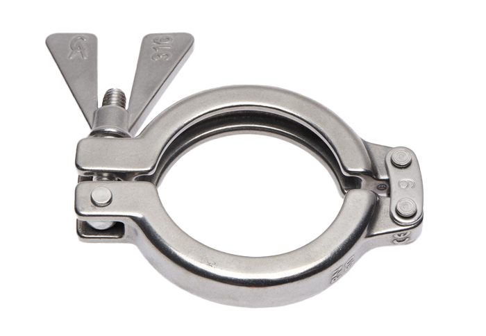 Double Pin SH Clamps with Wing Nut