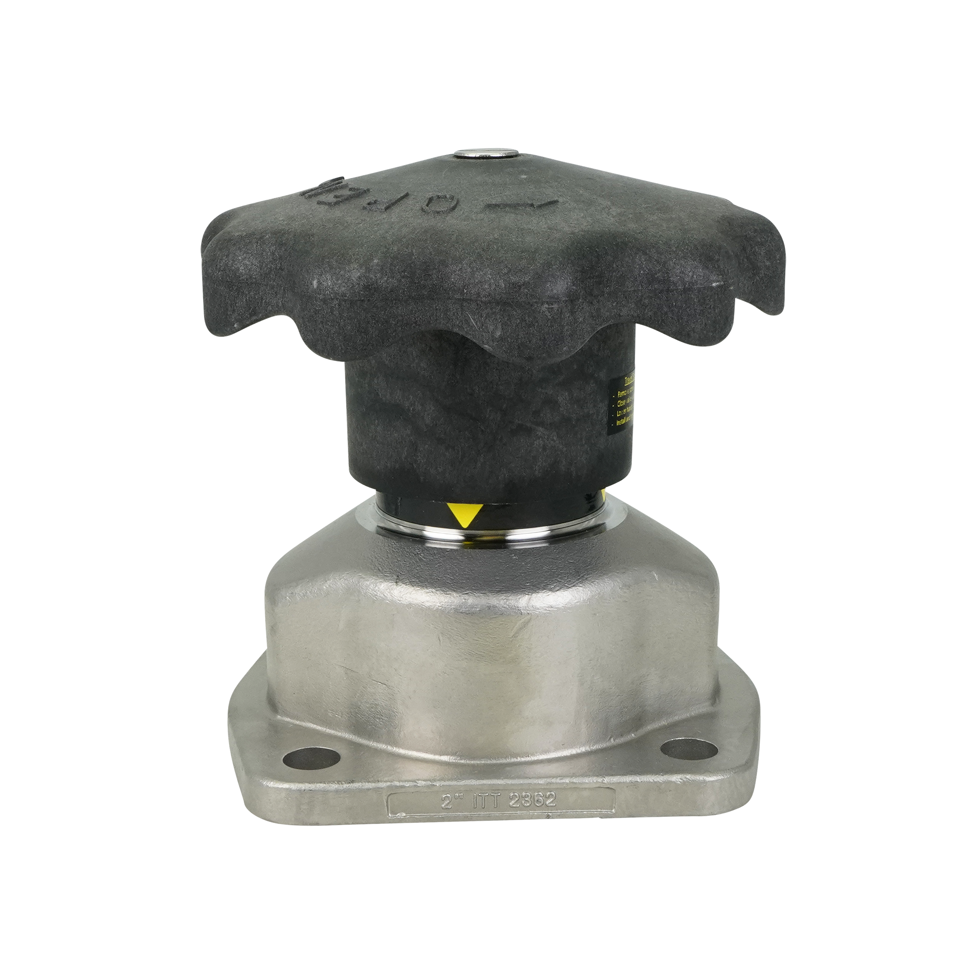 Bonnet assembly, 2-N-PN-970, 2" SS, no body or diaphragm