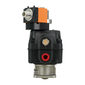 Actuator for Bio-Tek elastomer applications, rated for 60# normally closed configurations, model B203 ADV 2.1, IFM IN5331, by ITT.
