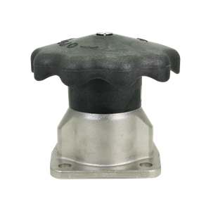 Bonnet assembly, 1.5-N-EN-970, SS, polyethersulfone (PES), handwheel, 1.5", adjustable travel stop, elastomer not supplied, ITT