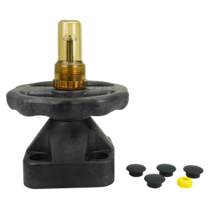 Bonnet assembly, 1.5-N-PN-963, poly sulfone thermoplastic, 1.5" HWO, plastic travel stop, 963, ITT