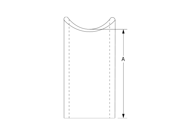pipe saddle dimensional diagram