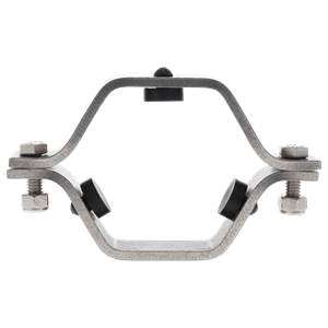 HEX HANGER ASSEMBLY 2.5" PIPE WITH ALCRYN GROMMET USA MADE