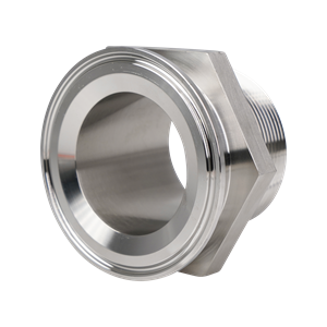 Adapter 2.5" tri-clamp x 2" MPT 304