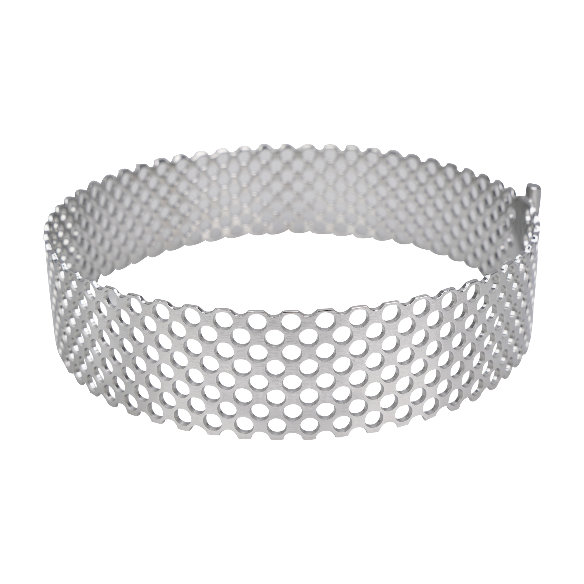 New-style screen for Tri-blender powder mixers.