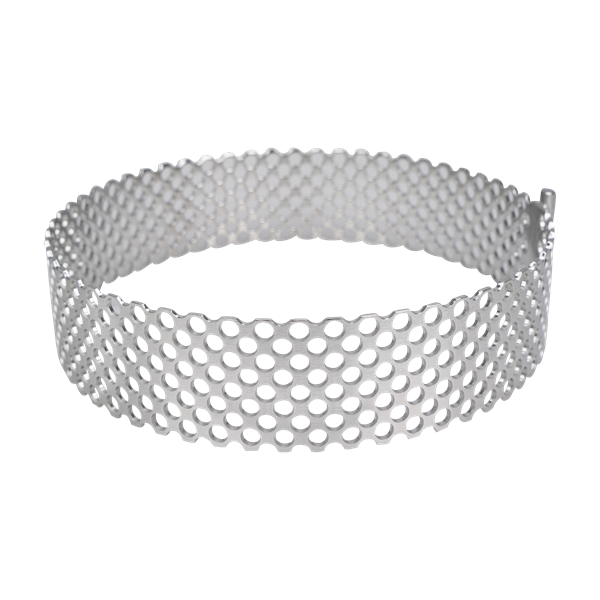 New-style screen for Tri-blender powder mixers.