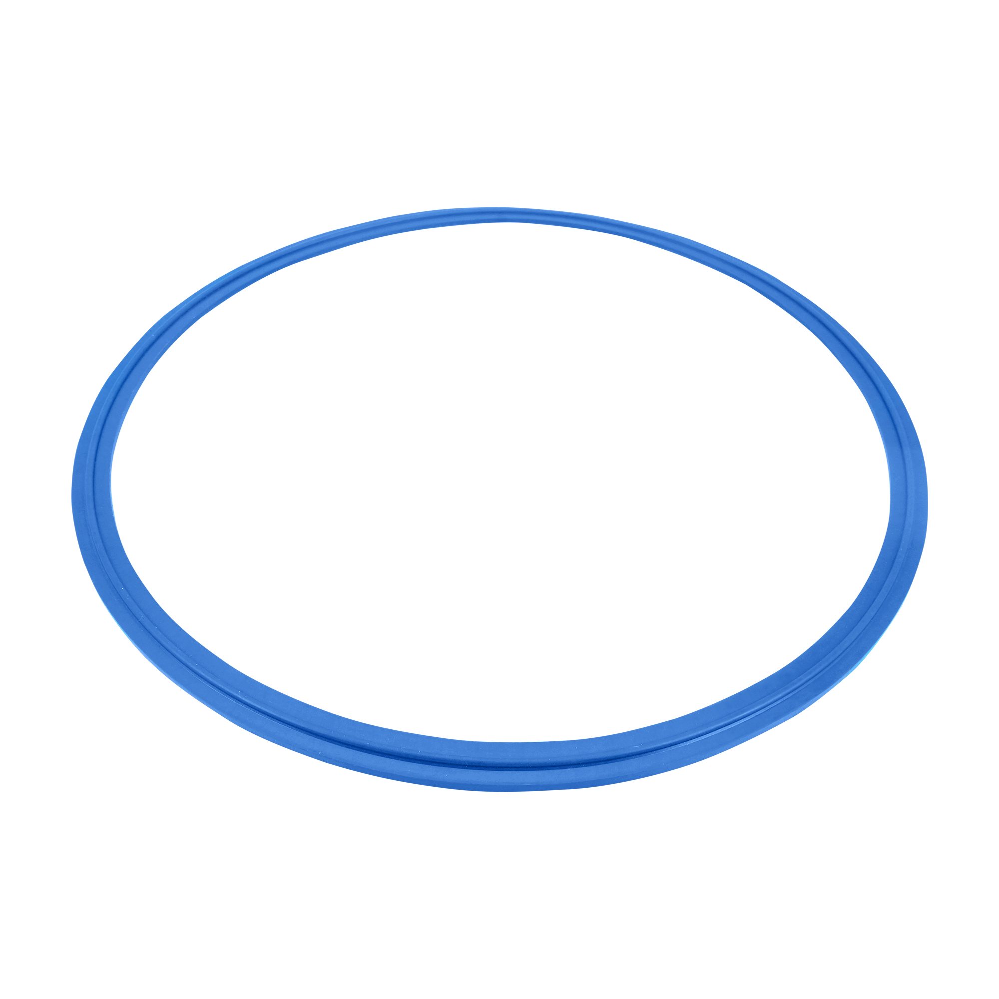 Gasket 8" tri-clamp blue EPDM x-rayable metal detectable FDA