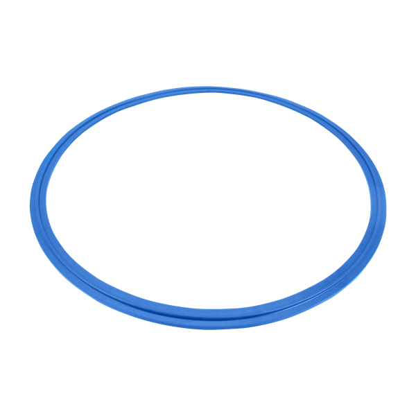 Gasket 8" tri-clamp blue EPDM x-rayable metal detectable FDA