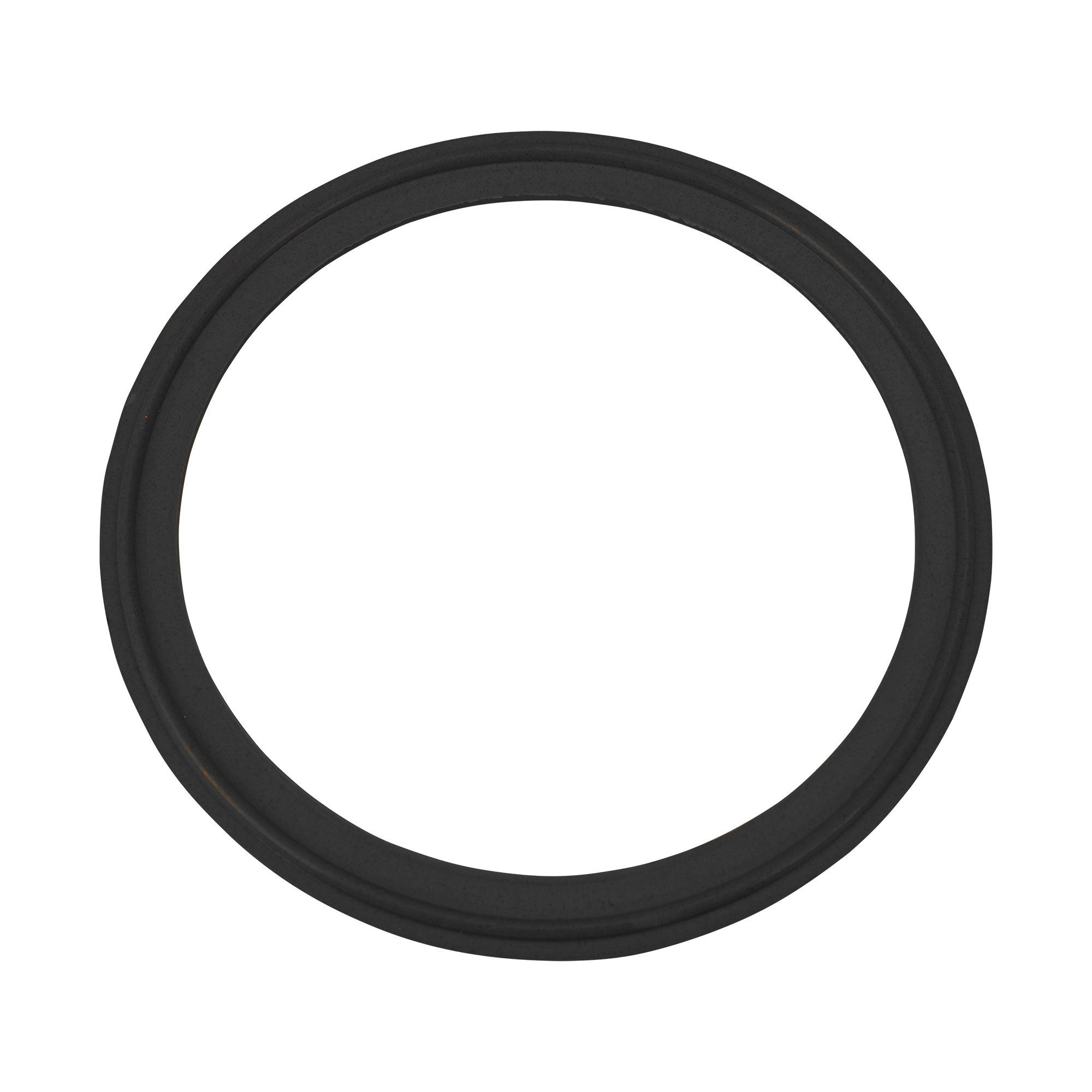 Gasket 6" tri-clamp black EPDM x-rayable metal detectable FDA