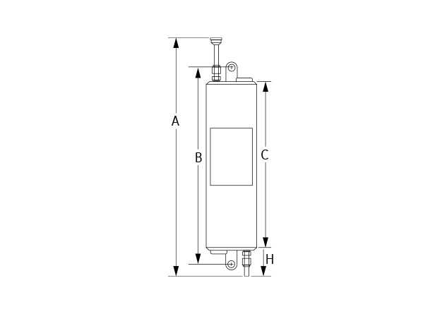 SSC20 Cooler Dimensional Diagram