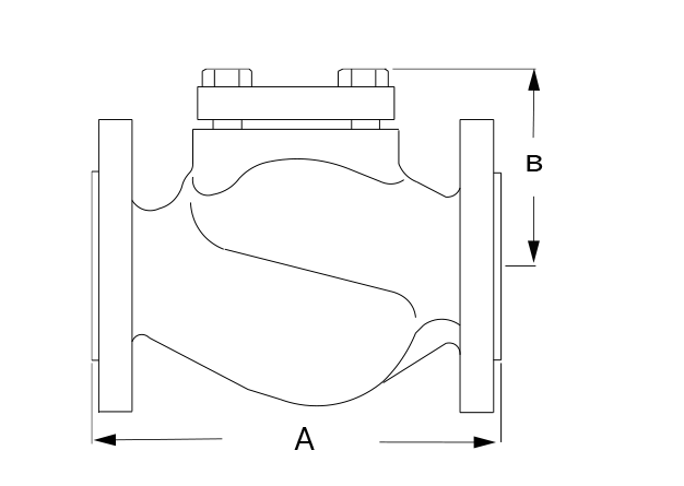 LCV4 Flange Dimensional Diagram