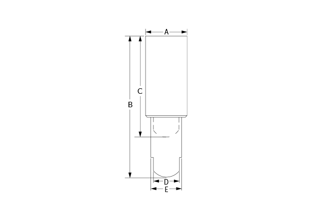 FOOT3A-20-B Dimensional Diagram