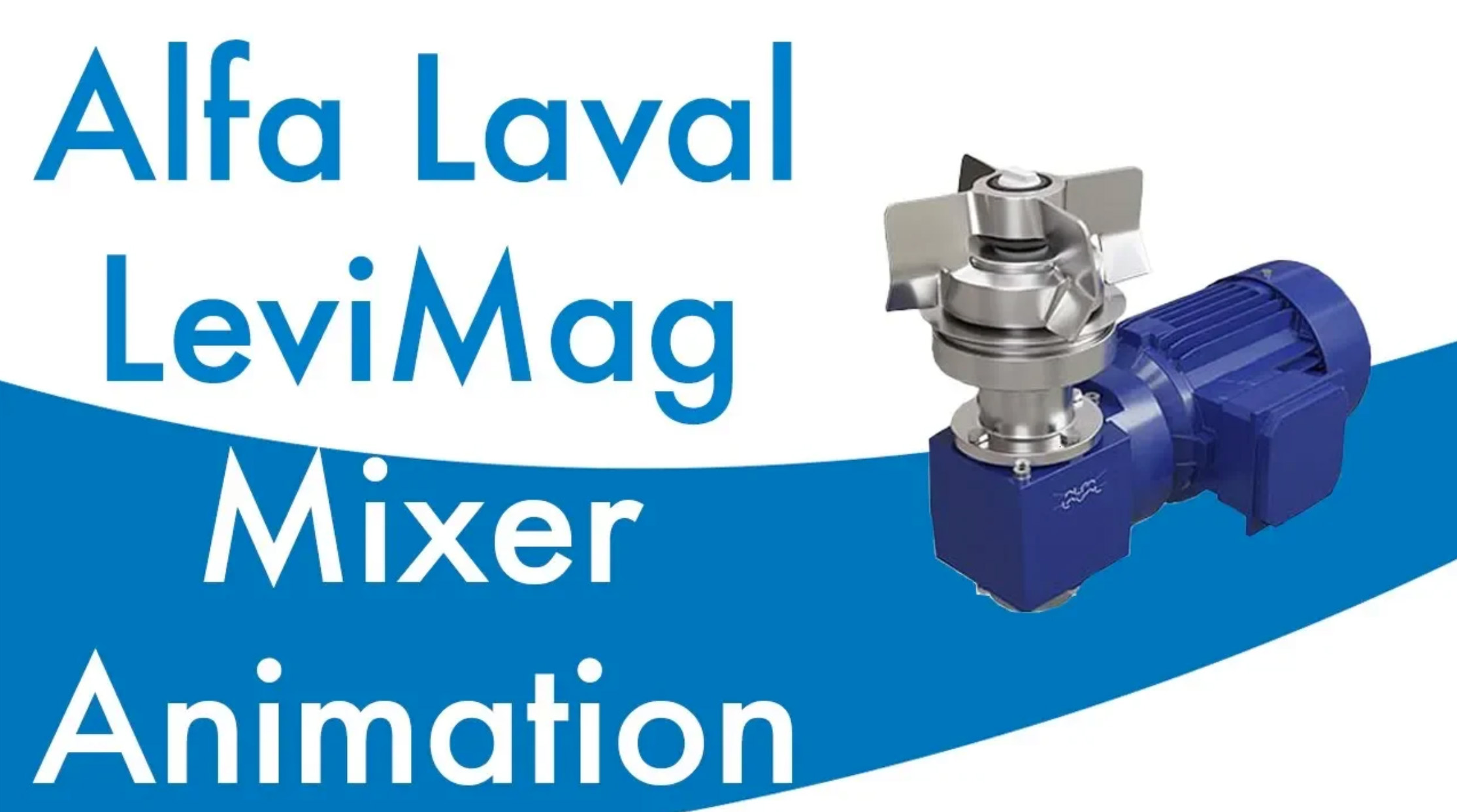 Alfa Laval LeviMag Magnetic Mixer Animation