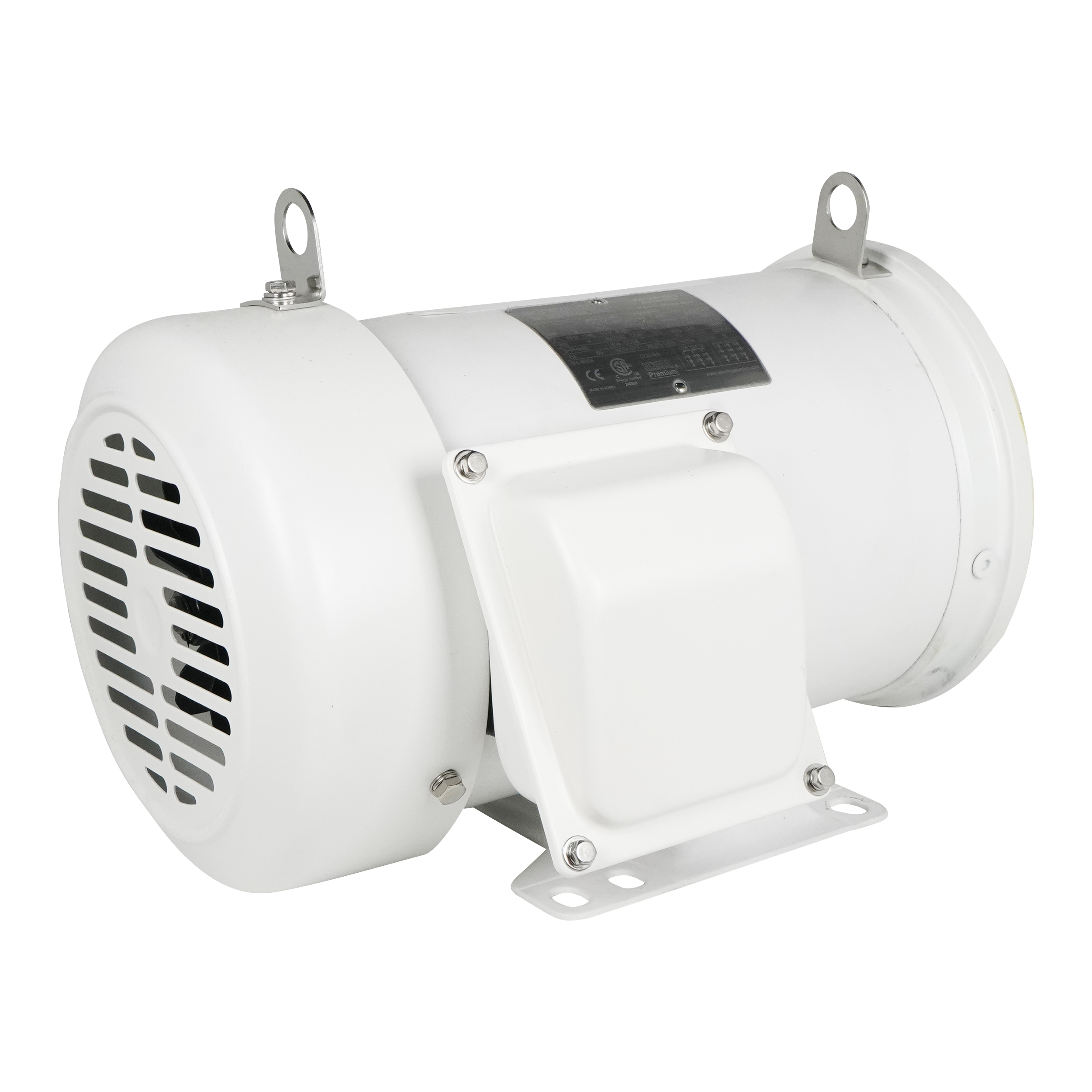 Motor 3HP 3600 RPM 3 phase 60Hz 208v 230v 460v washdown 182TC IP55 made by Sterling  