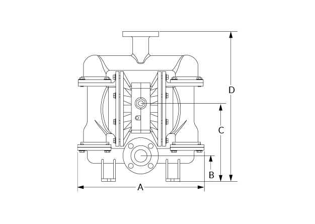 P430 Metal Dimensional Diagram