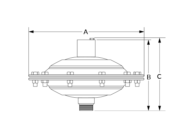 ISD 220 Dimensional Diagram