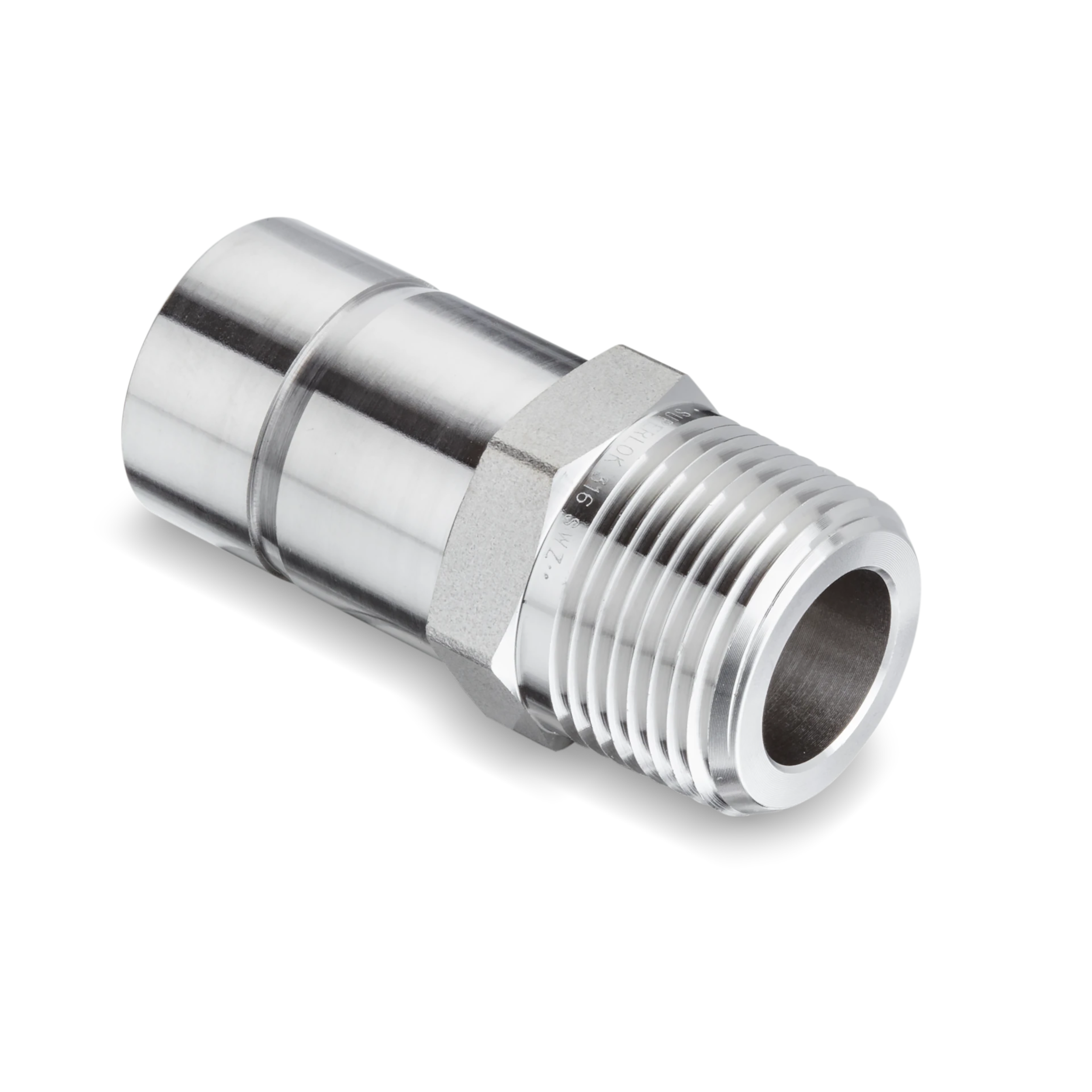 Male NPT x Tube Stub Adapters (SMA)