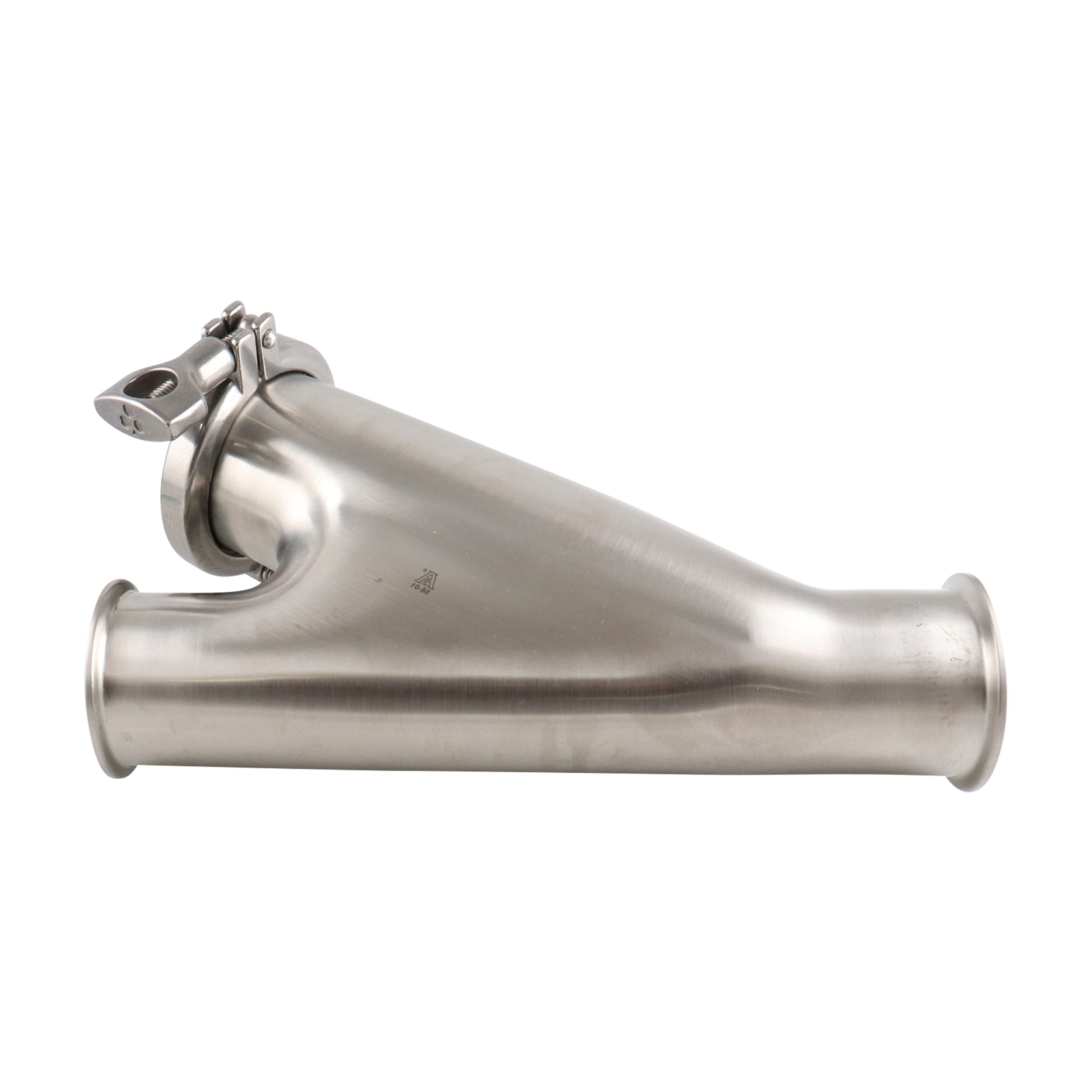 Ball check valve: 2-inch tri-clamp with EPDM elastomer.