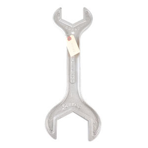 Wrench long 2.5" x 2" double end bevel seat aluminum