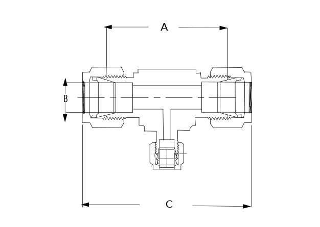 superlok srut dimensional diagram