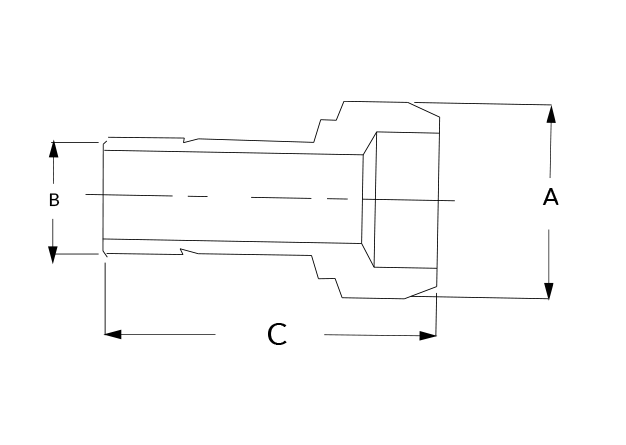 superlok srpc dimensional diagram