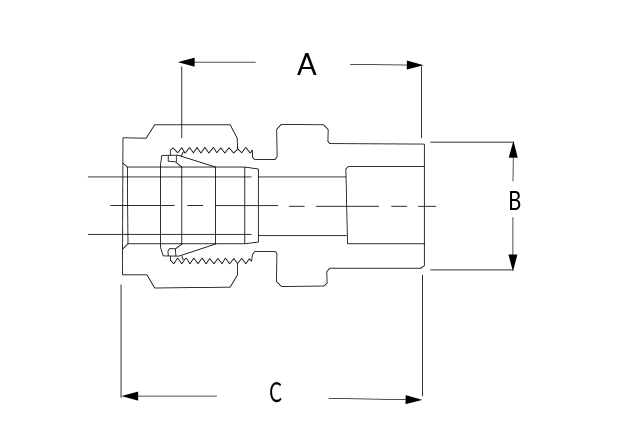 superlok sswc dimensional diagram