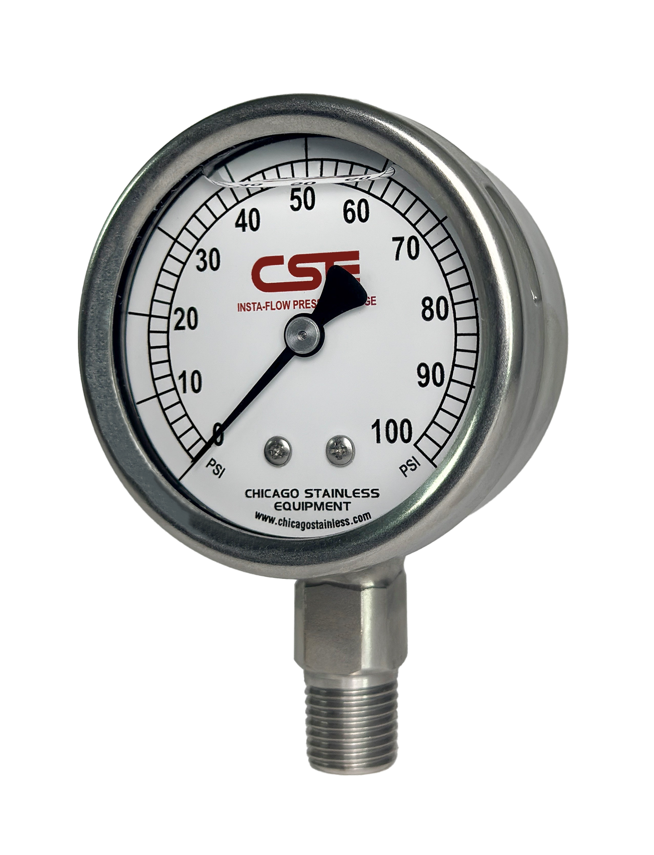 Insta-Flow Industrial Pressure Gauges