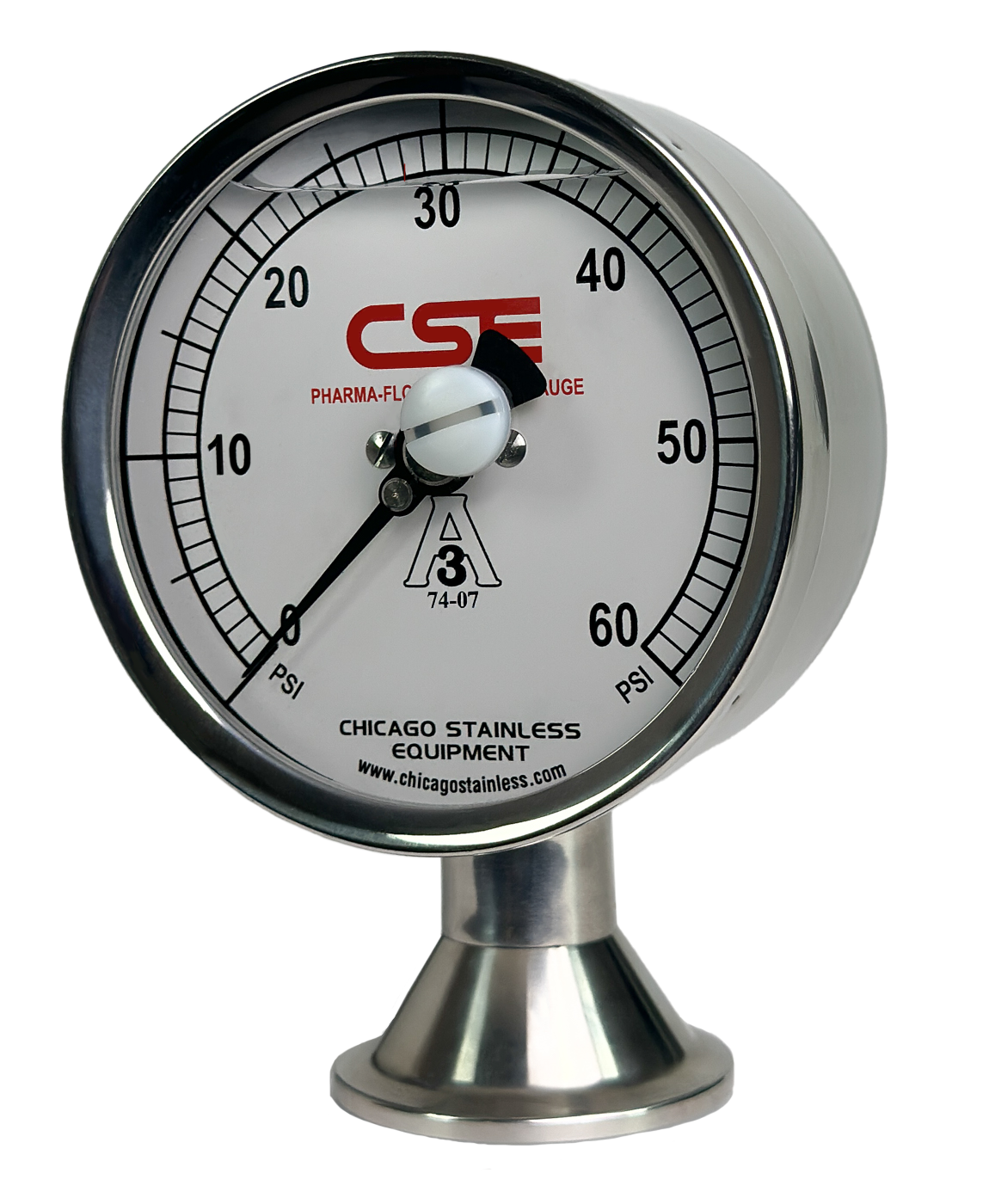 Pharma-Flow Pharmaceutical Pressure Gauges