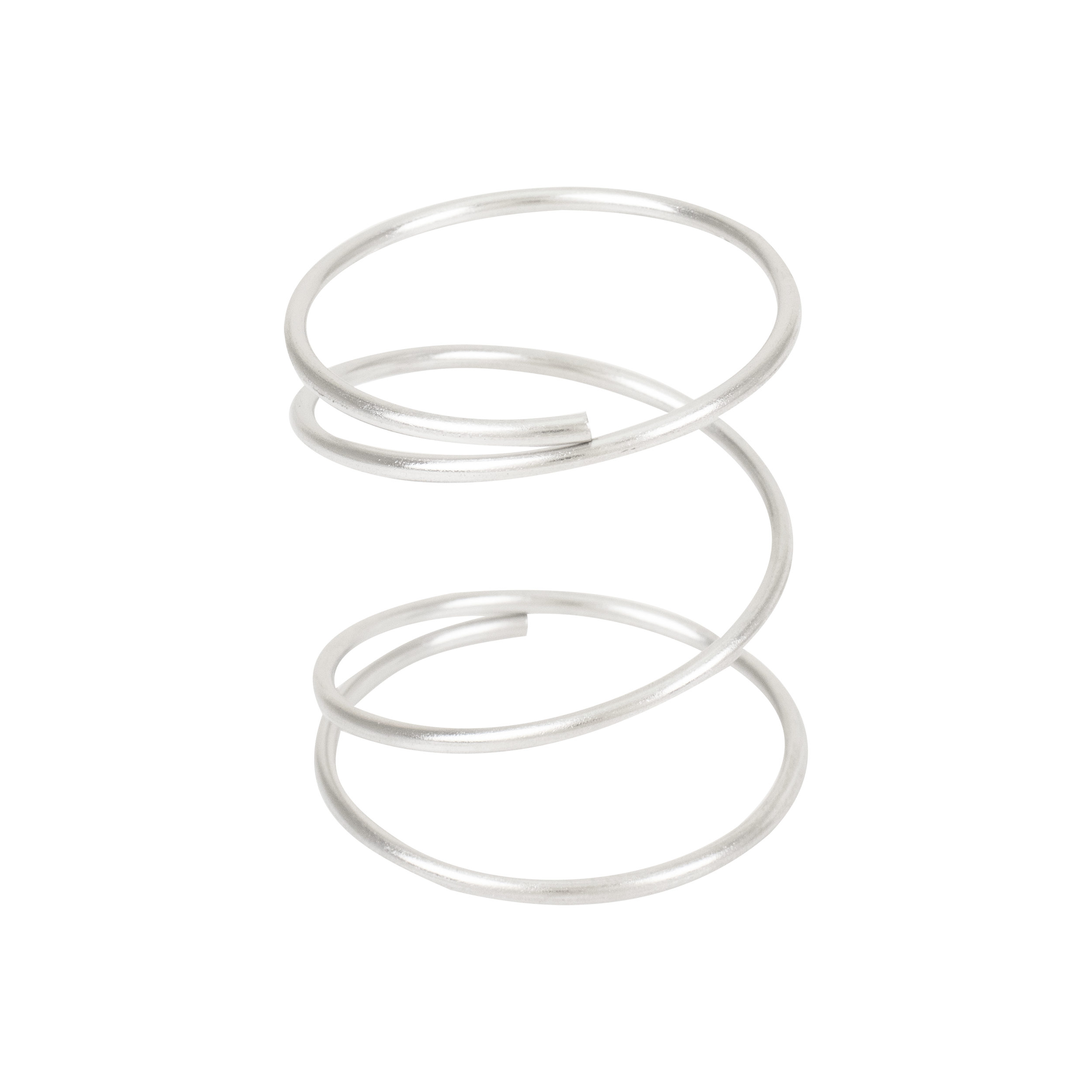 COMPRESSION SPRING 302SS RHW CHEM POLISH FINISH 1.5" FREE LENGTH 1.44" O.D. 1.284" ID +/- .028" 3.3 COILS 0.078" WIRE DIAMETER