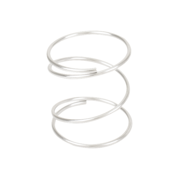COMPRESSION SPRING 302SS RHW CHEM POLISH FINISH 1.5" FREE LENGTH 1.44" O.D. 1.284" ID +/- .028" 3.3 COILS 0.078" WIRE DIAMETER