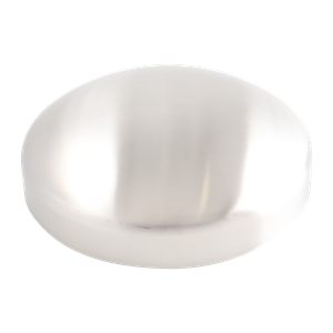 Cap 6" butt weld 304 32Ra inner diameter 32Ra outer diameter
