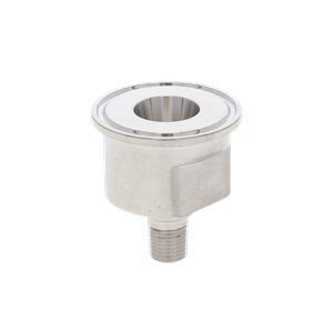 ADAPTER 1" TC X 0.25" MPT 316L 32RA ID 32RA OD