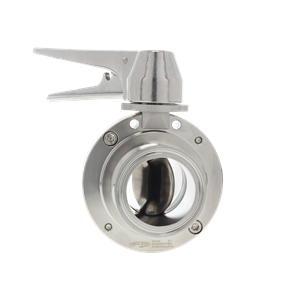 QSM BUTTERFLY VALVE 2" TC VITON 13 POS HANDLE